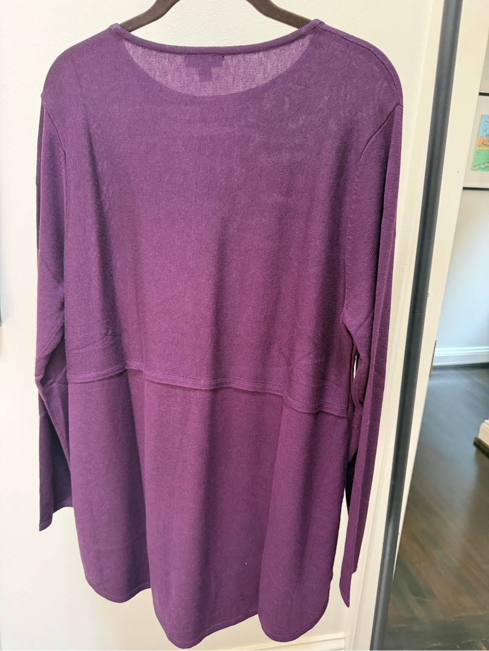 J. Jill Knit Tunic - Plum - Picture 3 of 3